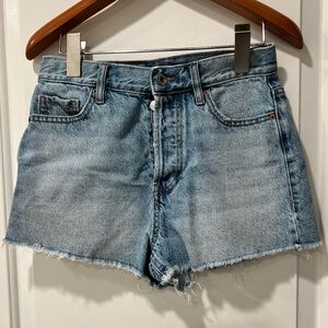Pacsun Vintage High Rise Denim Shorts Size 25
